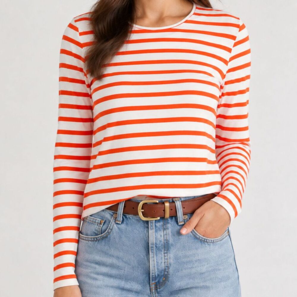 Scotch & Soda Striped Long Sleeve Shirt Size Medium